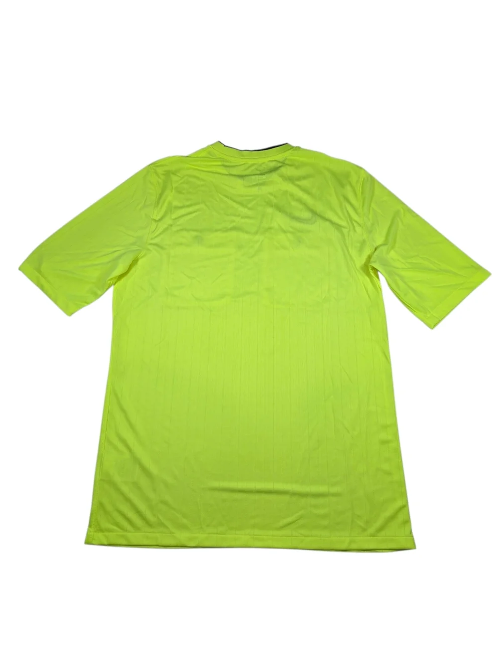 NWT‎ Nike Dri-Fit Soccer Referee Volt Yellow Double Pocket Jersey Men's Sz Large